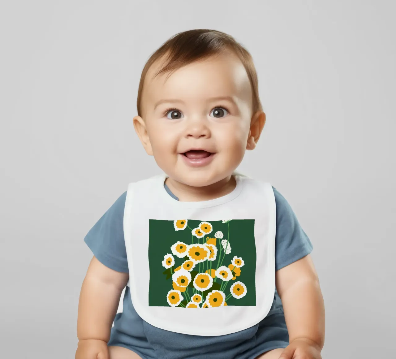 Brauner Topf Babylätzchen von Kintsugi99