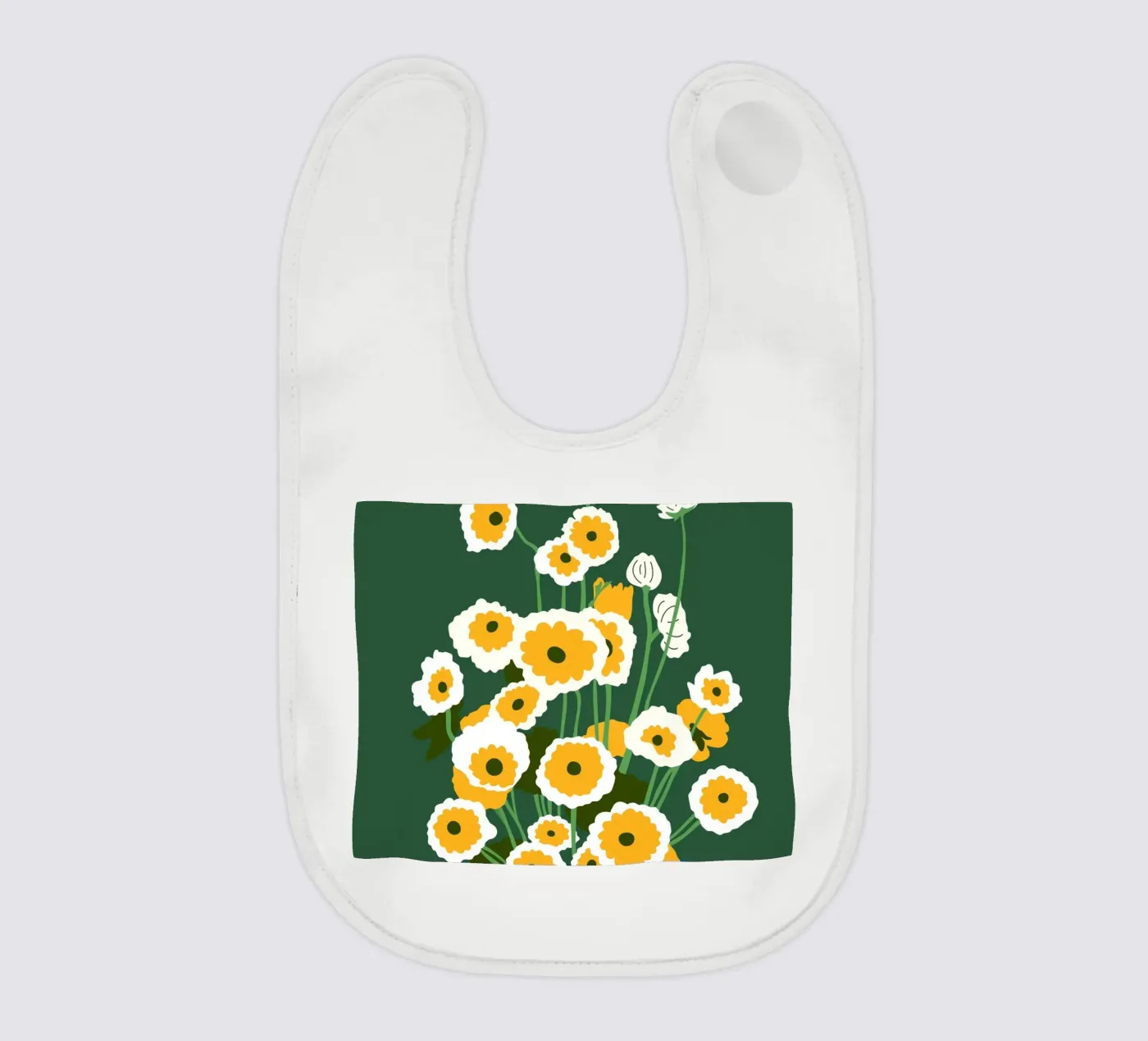 Bruine pot baby slabbetje van Kintsugi99