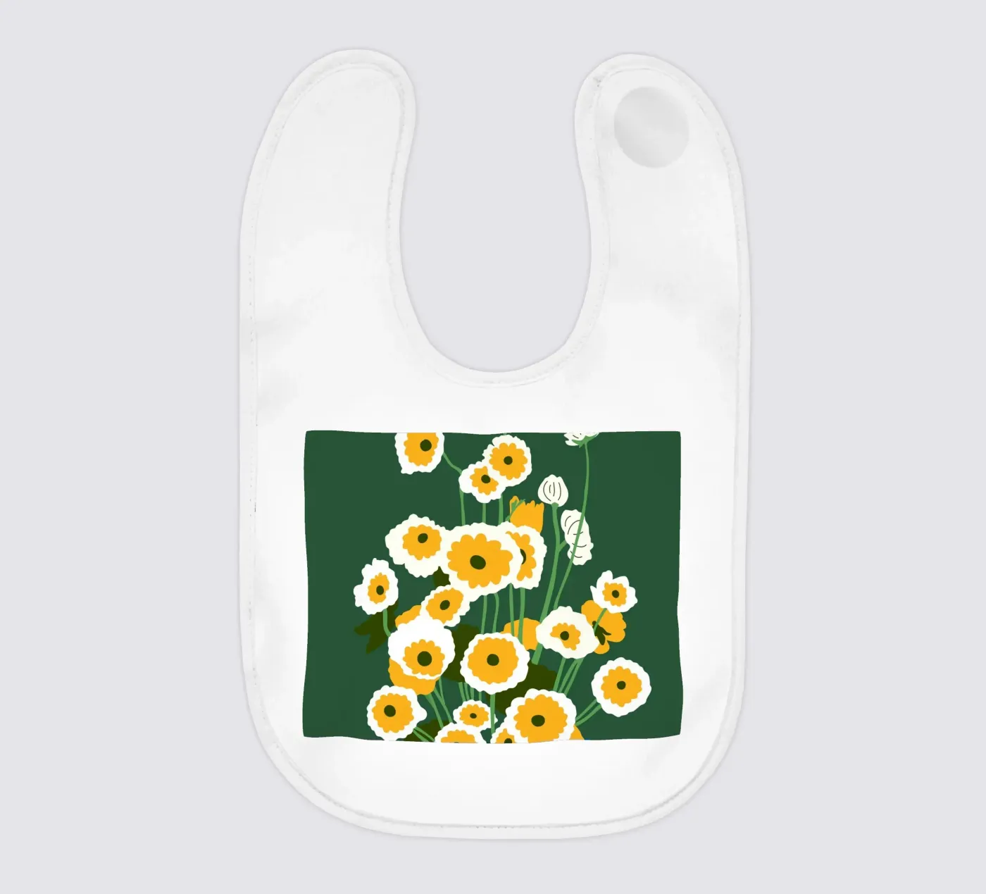 Bruine pot baby slabbetje van Kintsugi99