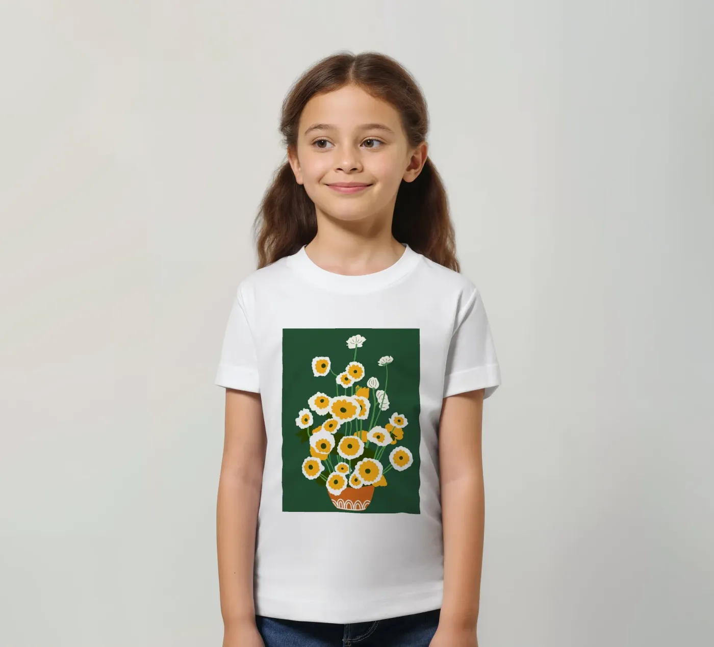 Brown Pot kinder t-shirt van Kintsugi99