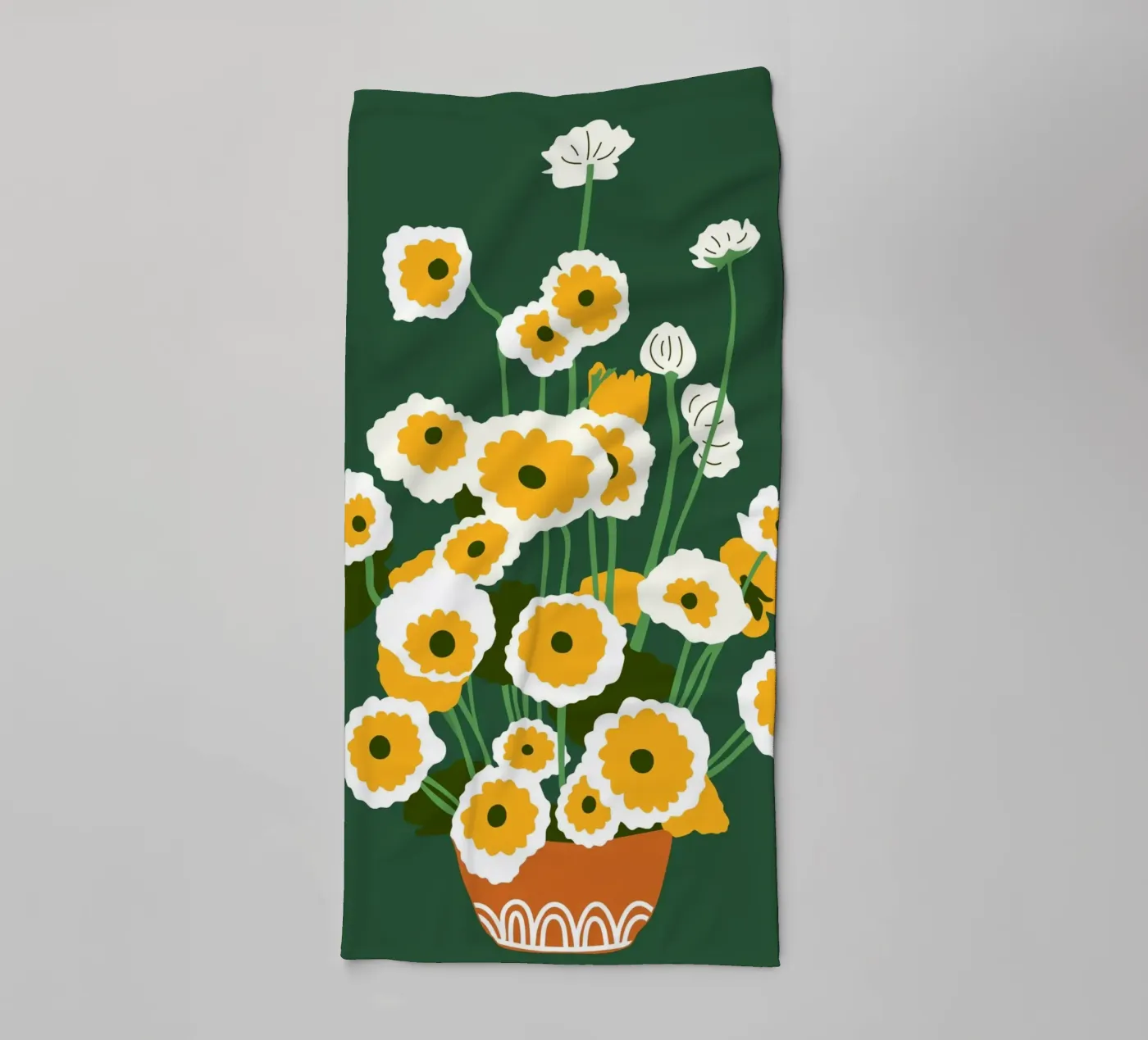 Brown Pot towel by Kintsugi99