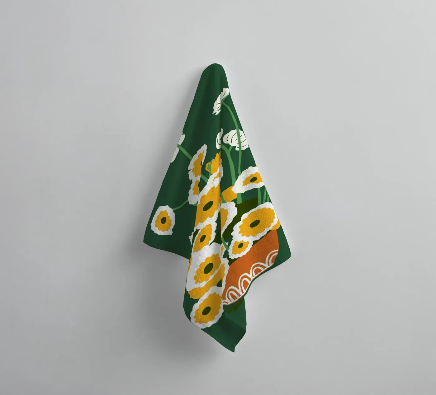 Brown Pot towel by Kintsugi99