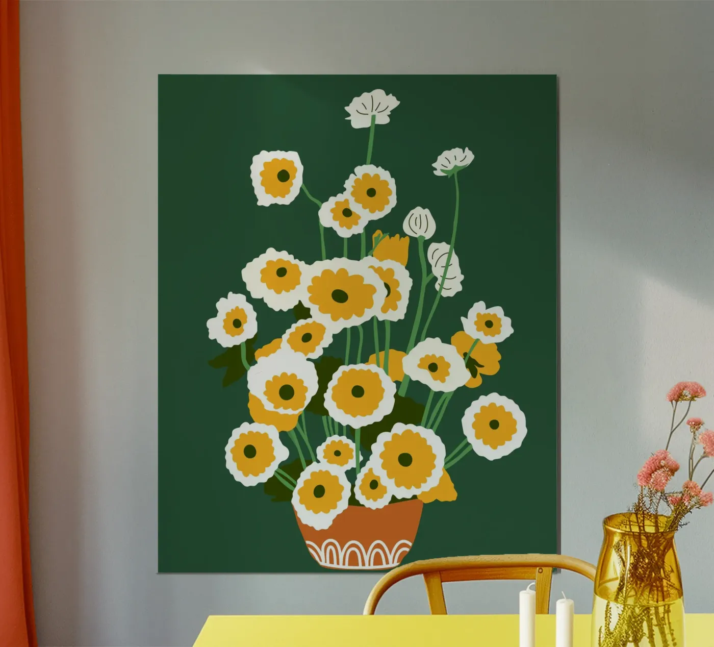Pentola marrone poster da Kintsugi99