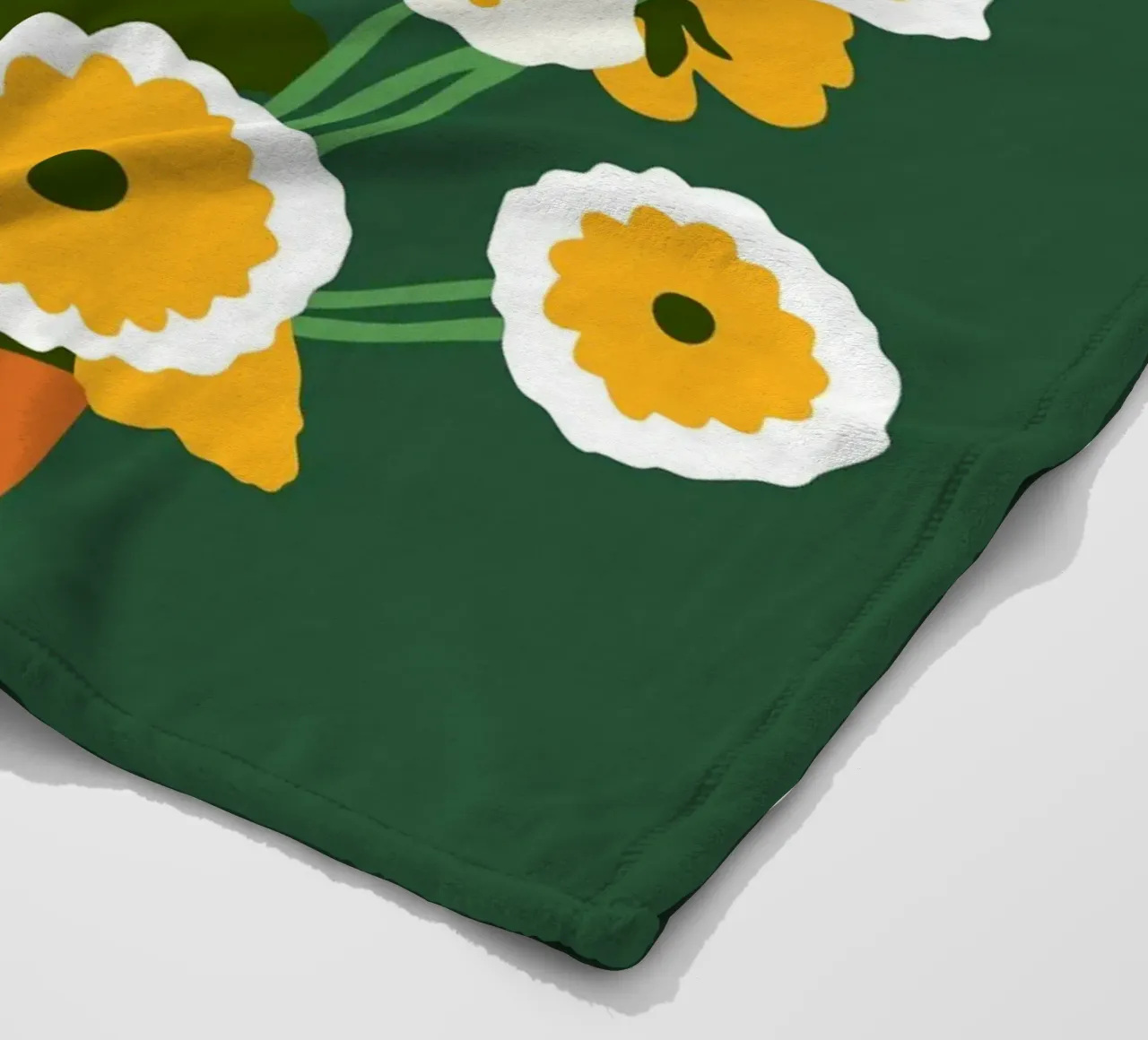 Brauner Topf Fleecedecke von Kintsugi99