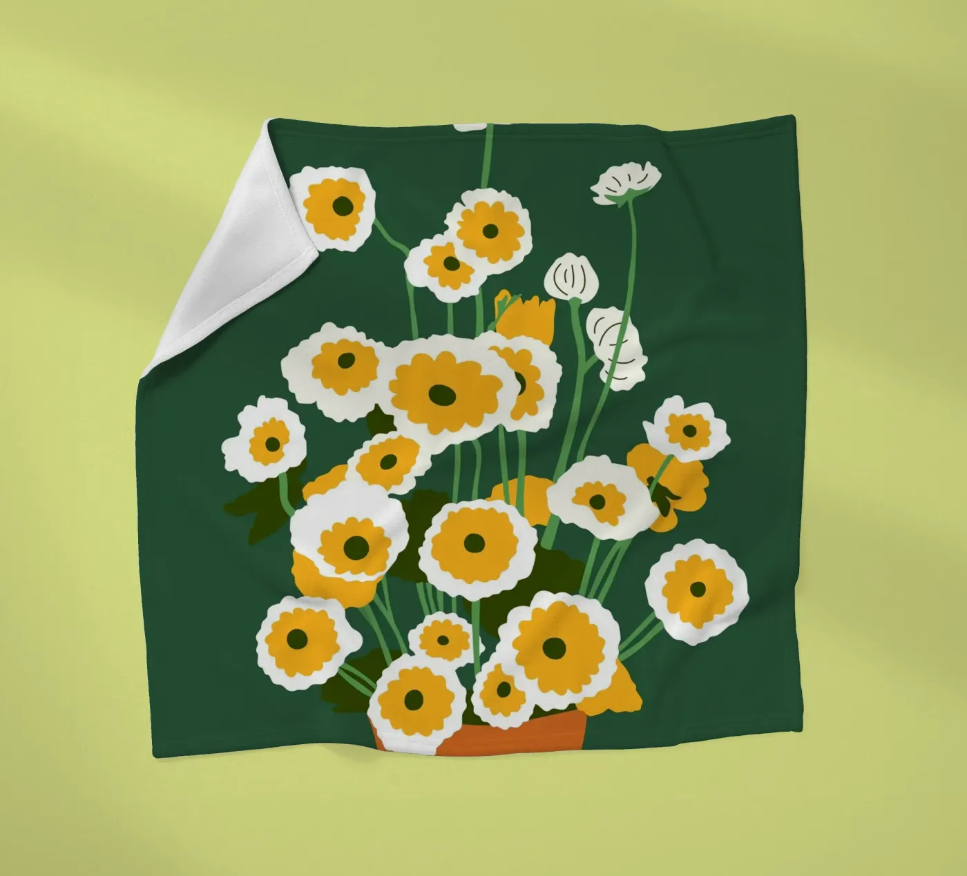 Brown Pot Fleecedecke von Kintsugi99