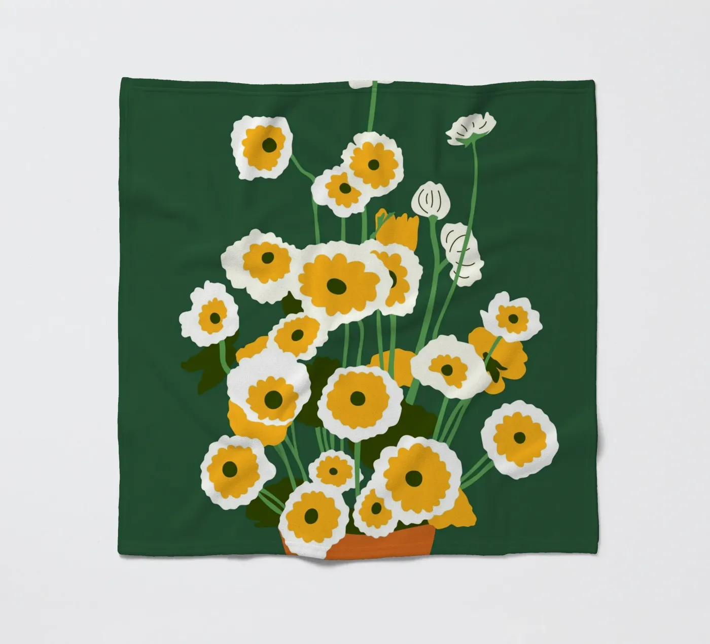 Brown Pot Fleecedecke von Kintsugi99