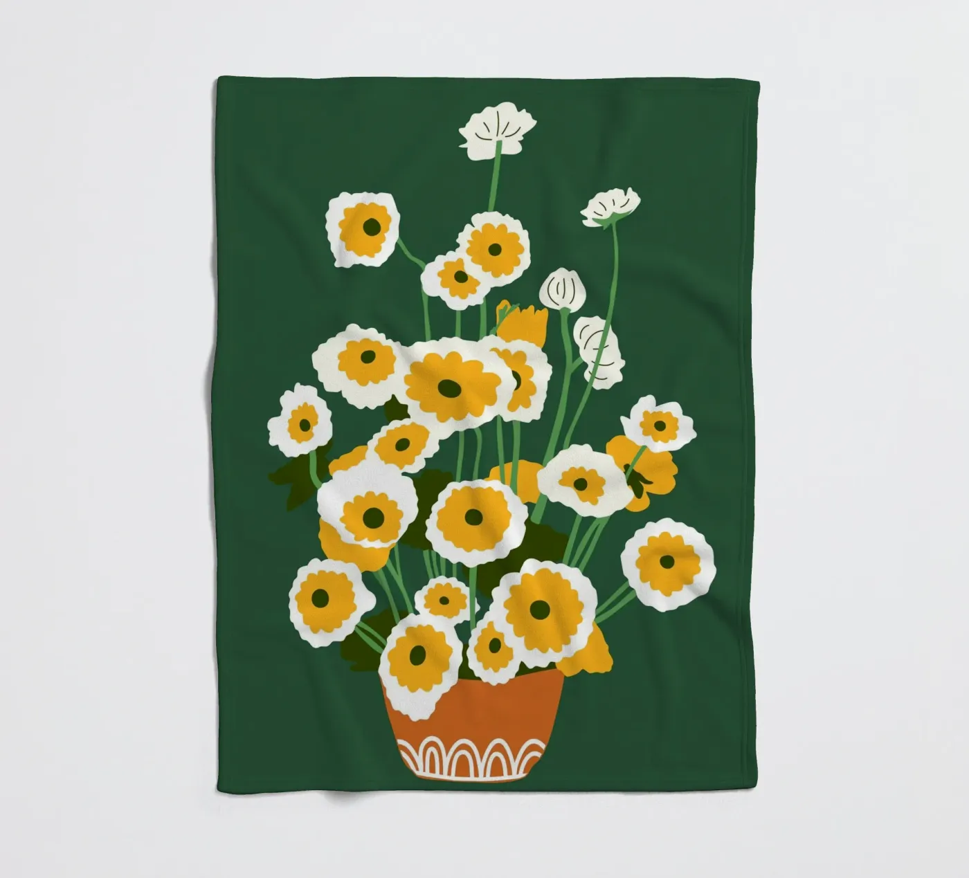 Brown Pot Fleecedecke von Kintsugi99