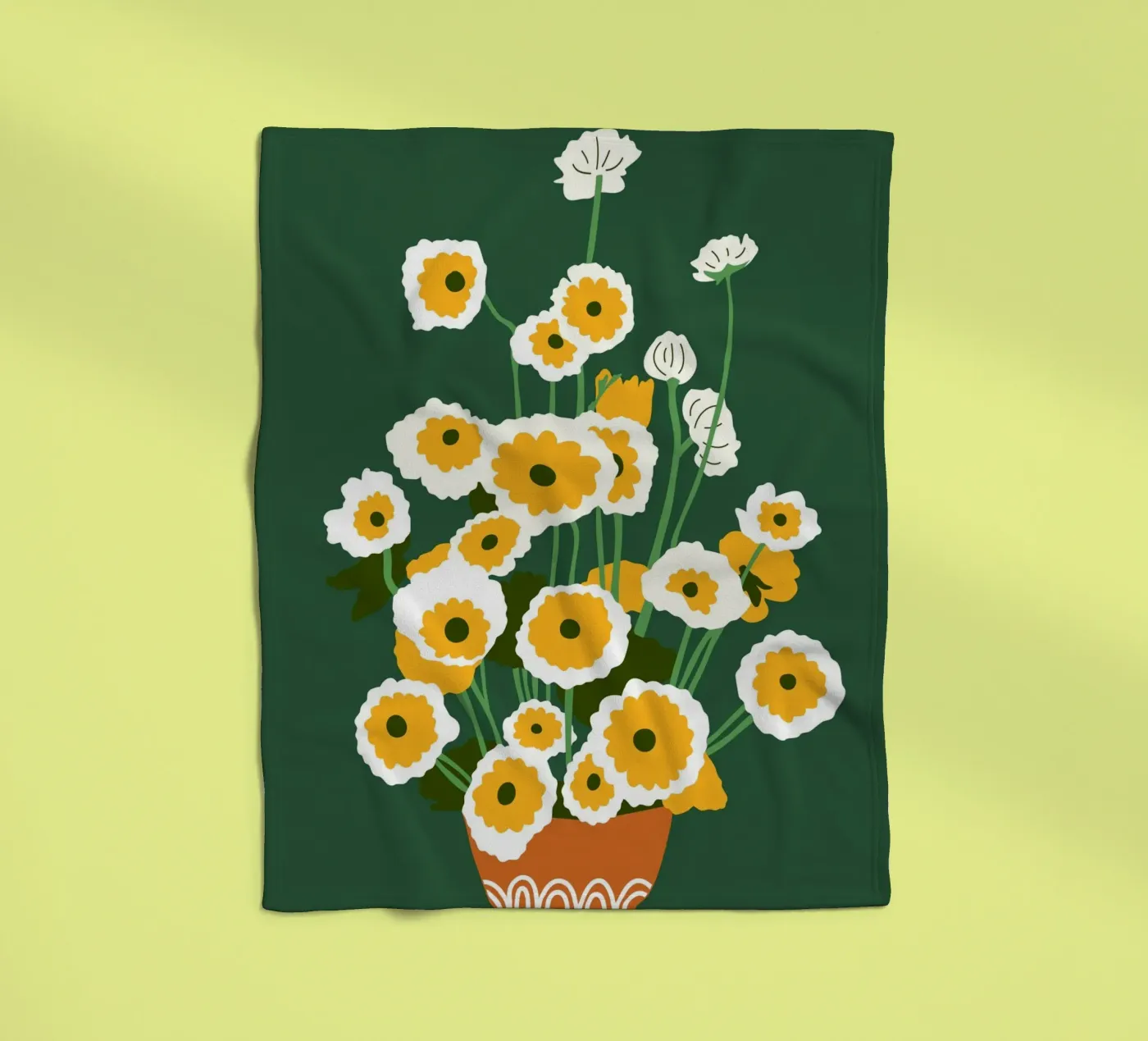 Brown Pot Fleecedecke von Kintsugi99