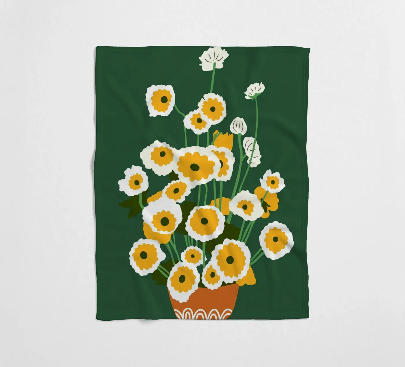 Brown Pot Fleecedecke von Kintsugi99