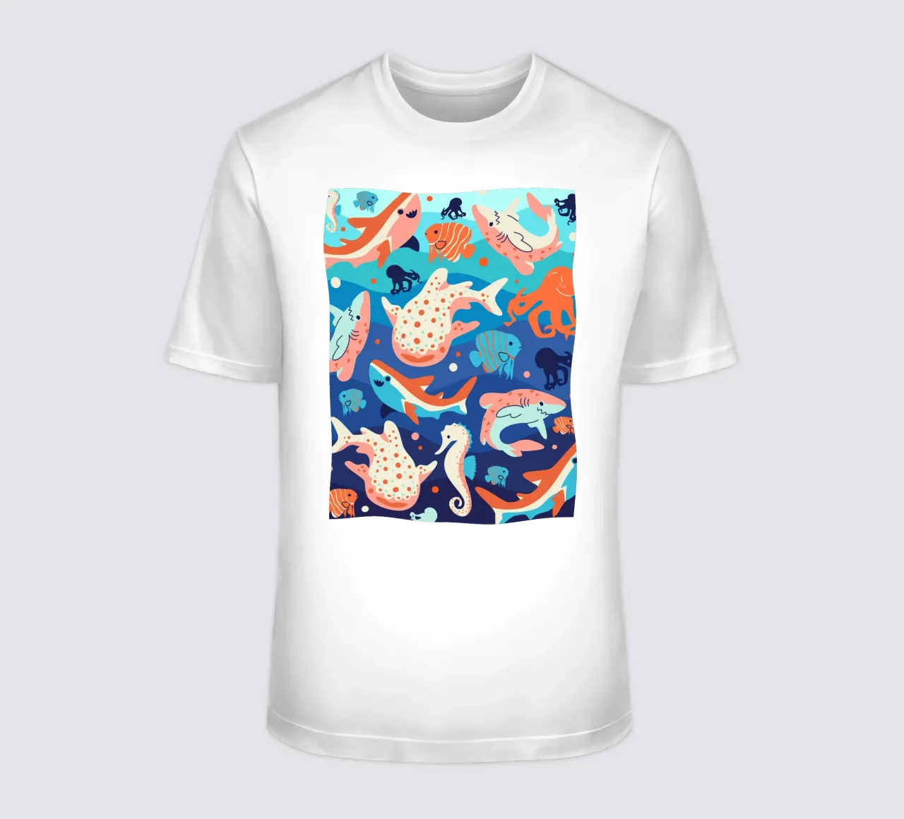 Meraviglie dell'oceano t-shirt da Kintsugi99