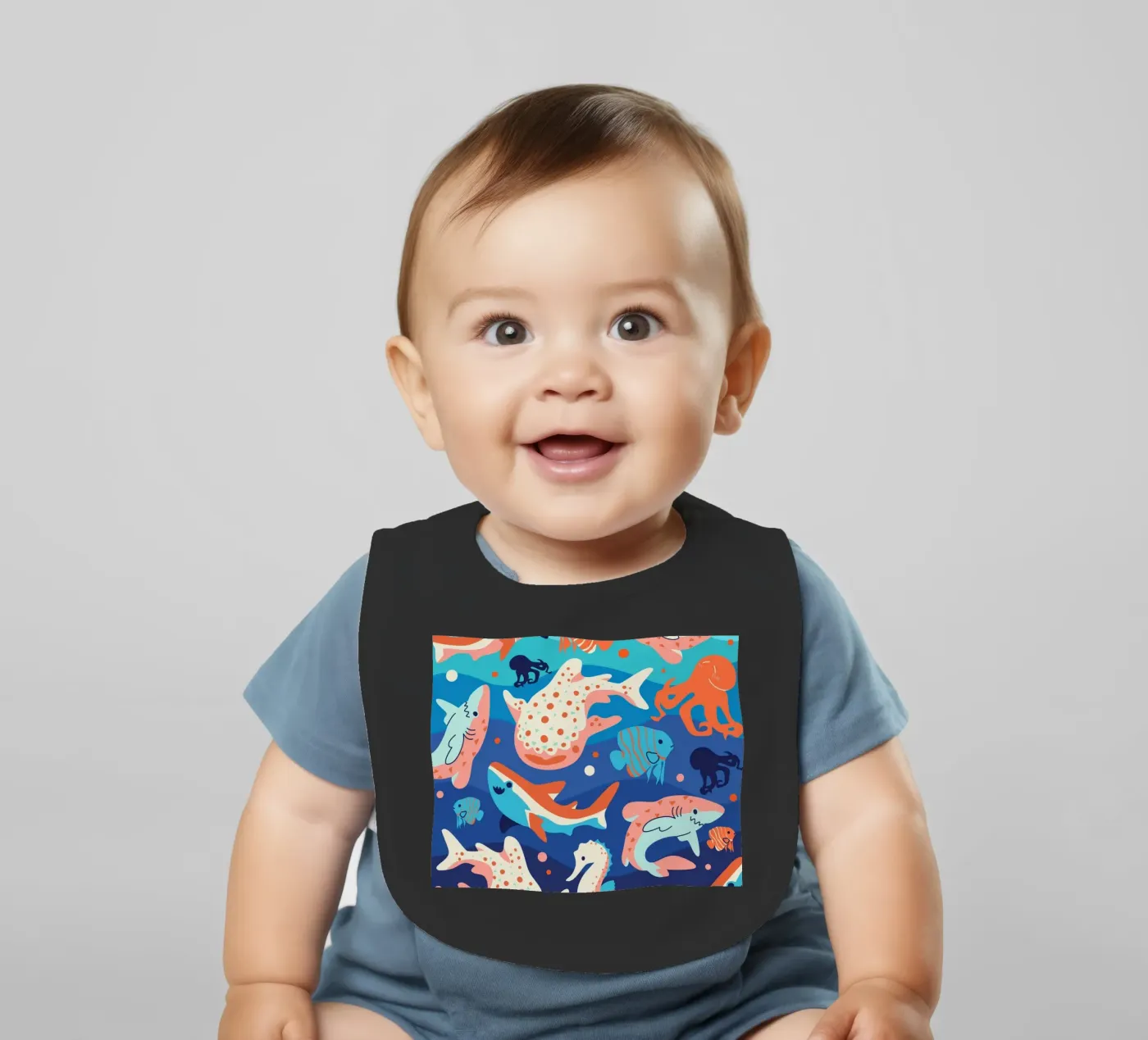 Ocean Wonders bavoir de Kintsugi99