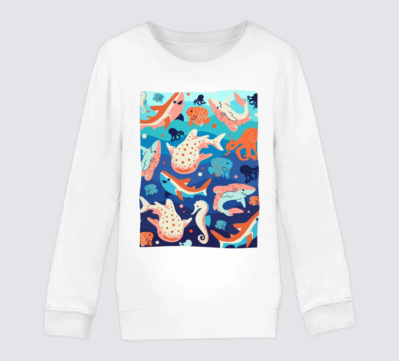 Meraviglie dell'oceano felpa bambino da Kintsugi99