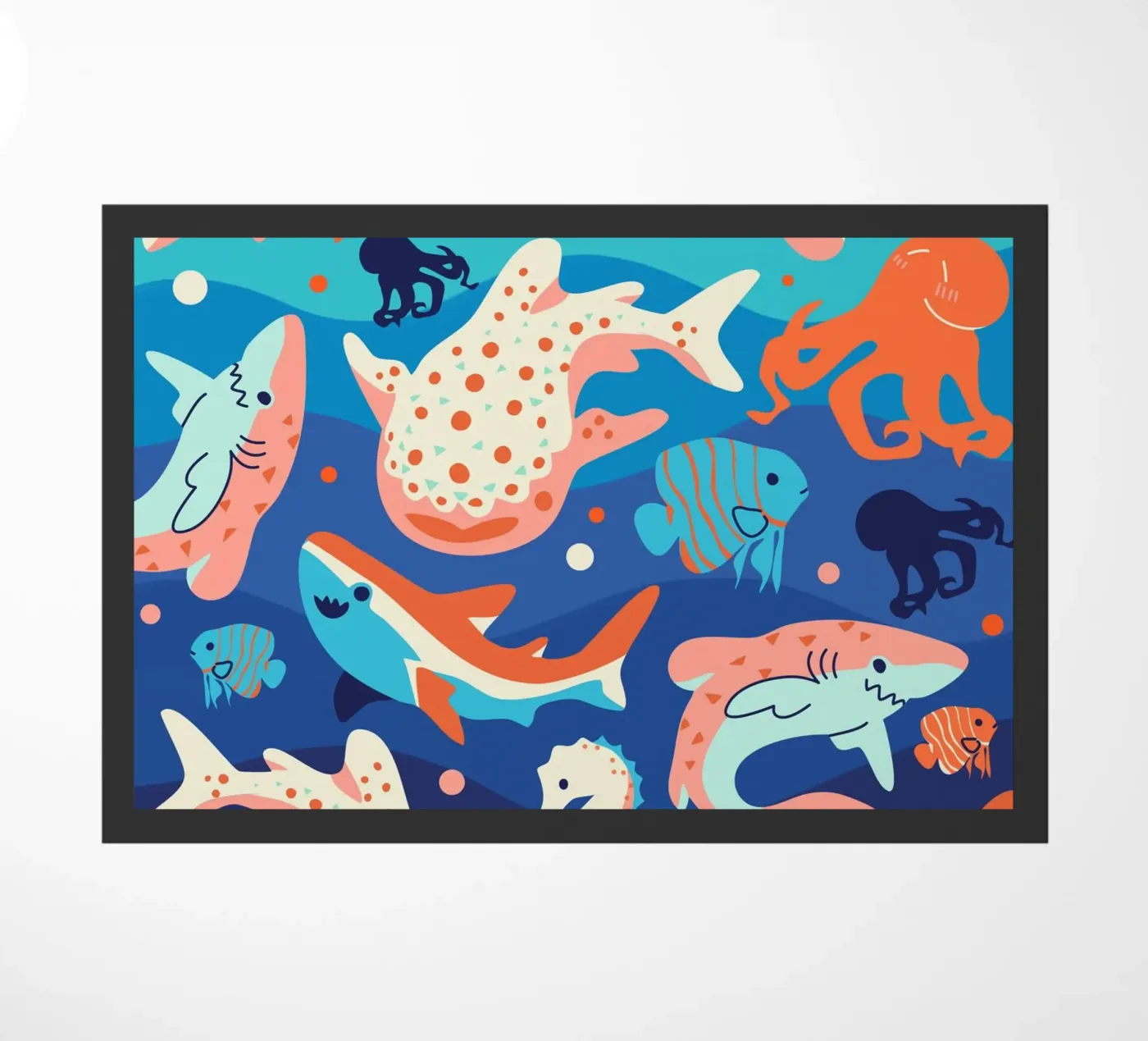 Ocean Wonders doormat by Kintsugi99