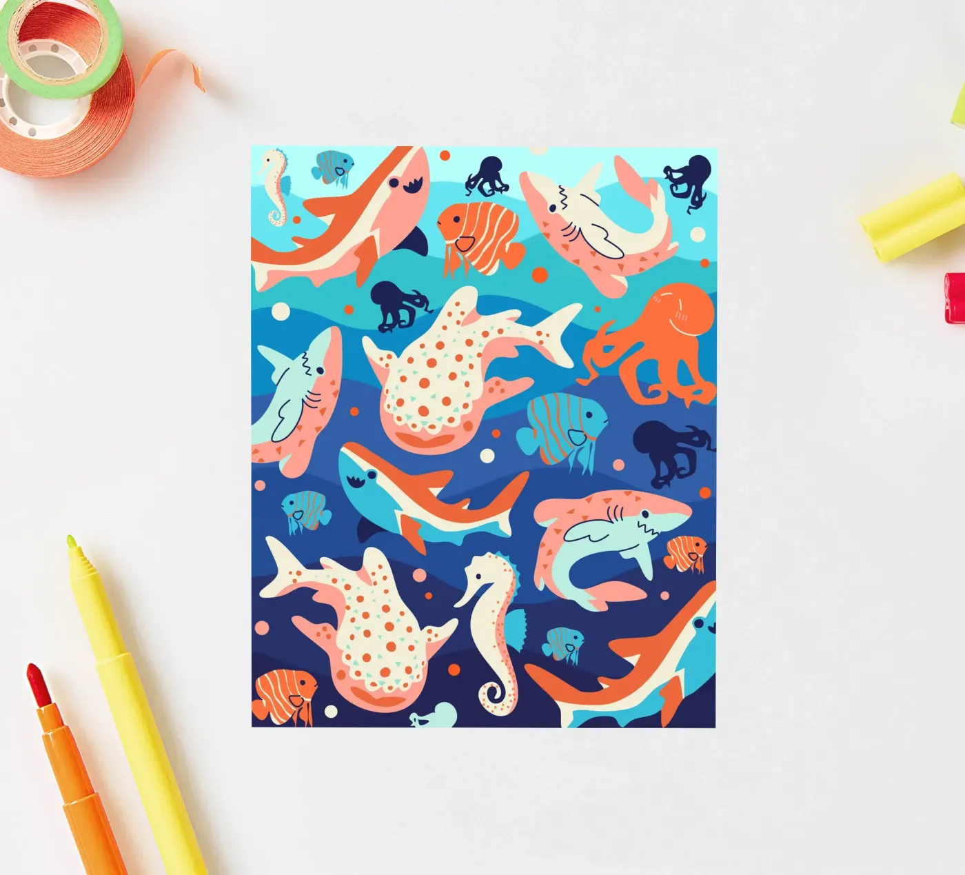 Meereswunder Sticker von Kintsugi99