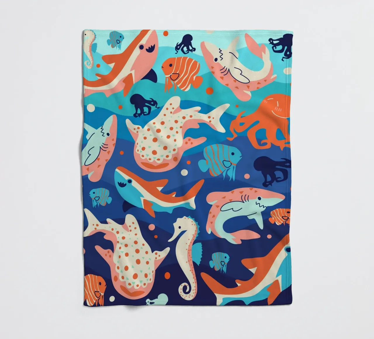 Meereswunder Fleecedecke von Kintsugi99