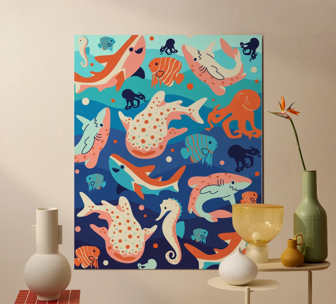 Ocean Wonders Poster von Kintsugi99