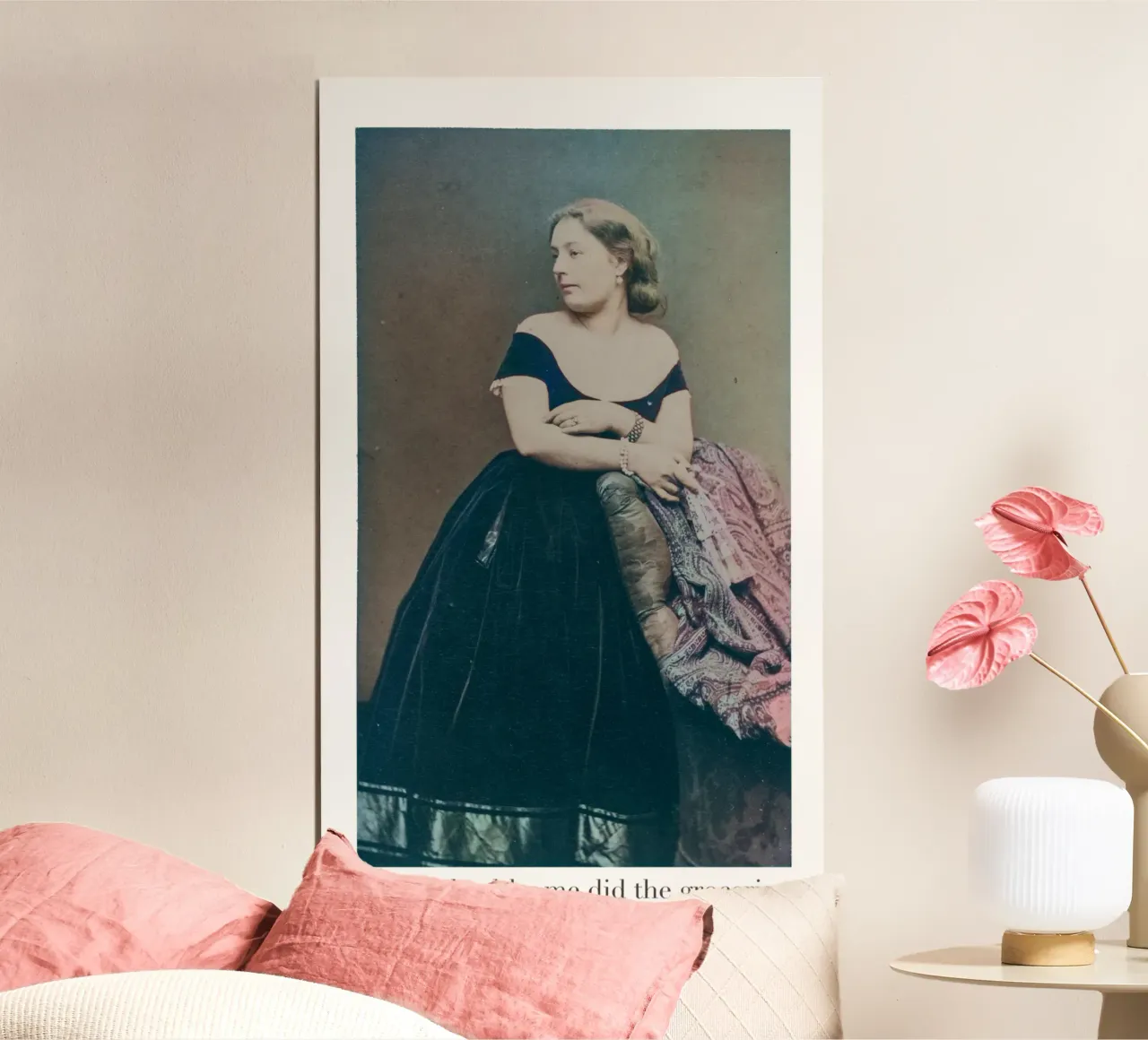 When healthy you did the groceries poster da fanny-bianca