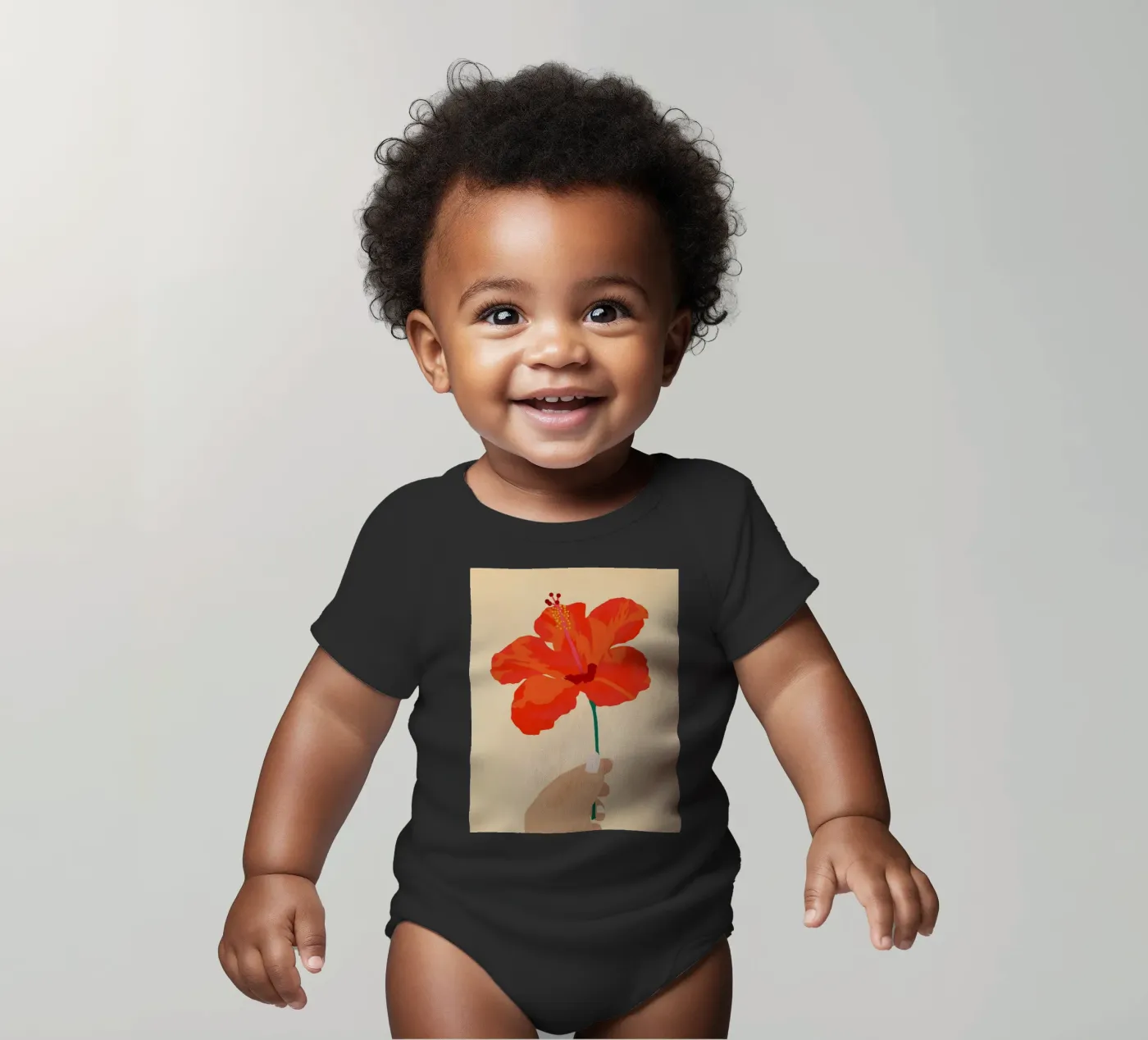 Hibiscus Affection body bébé de Kintsugi99