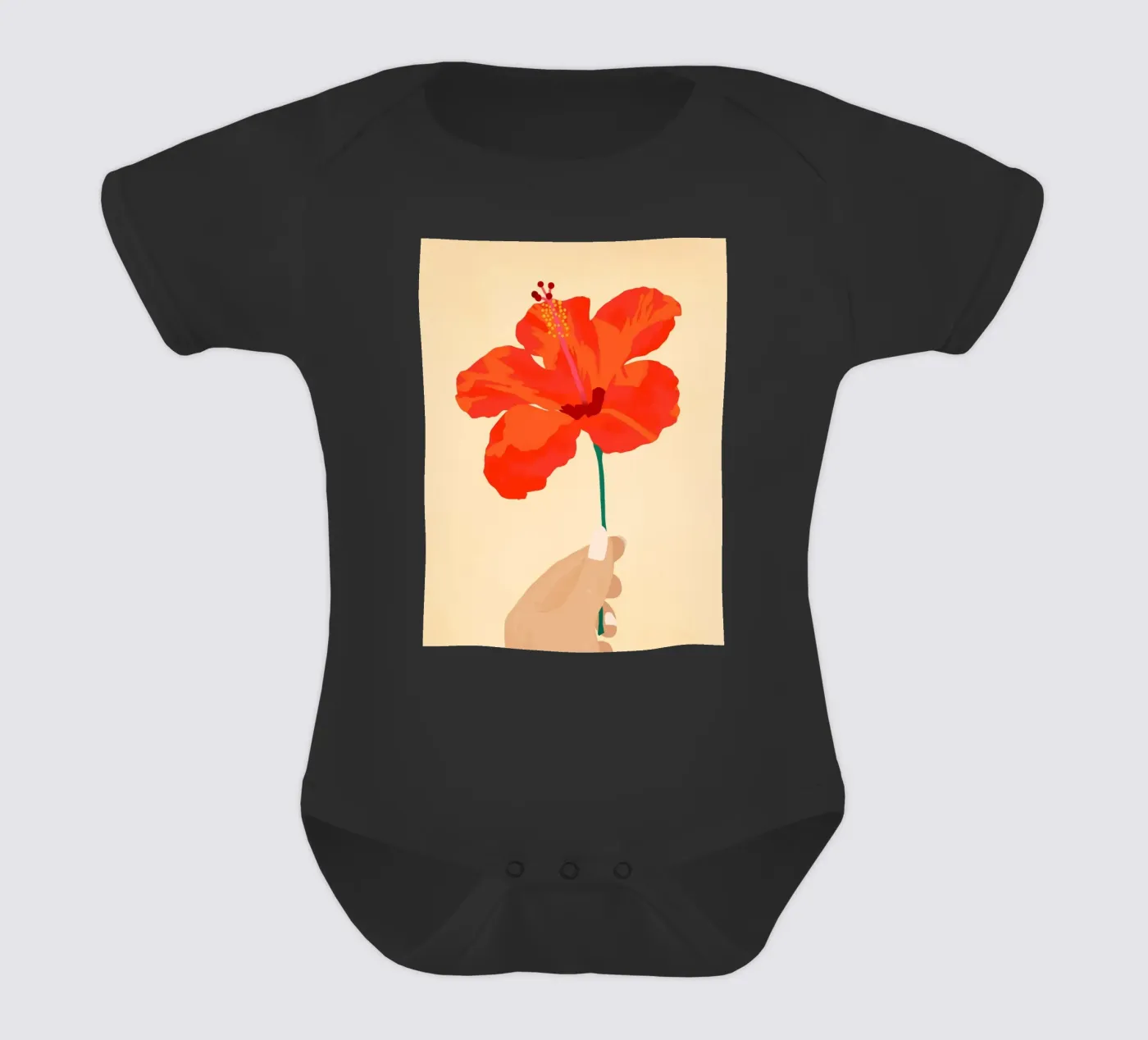 Hibiscus Affection body bébé de Kintsugi99