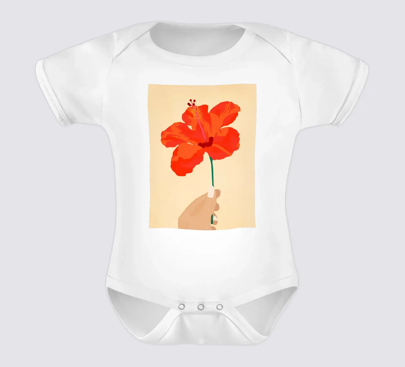 Hibiscus Affection body bébé de Kintsugi99