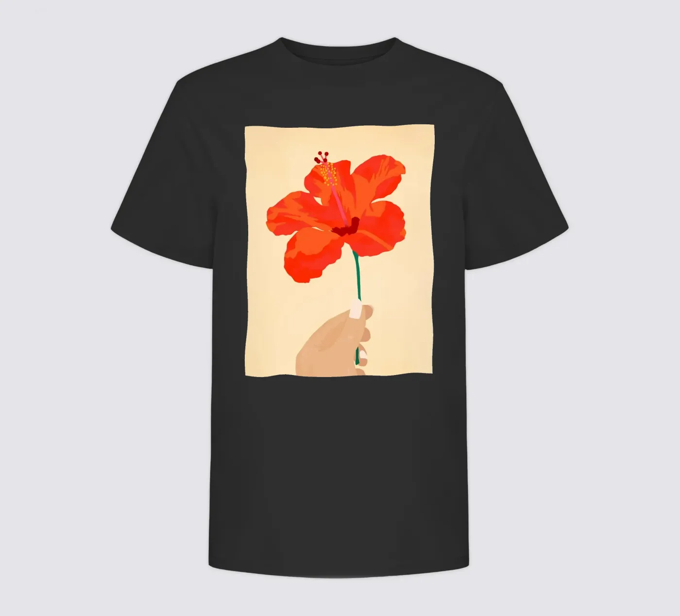 Hibiscus Affection t-shirt bambini da Kintsugi99