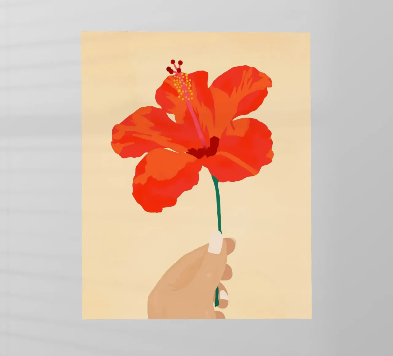 Affetto per l'ibisco pellicola backlit da Kintsugi99