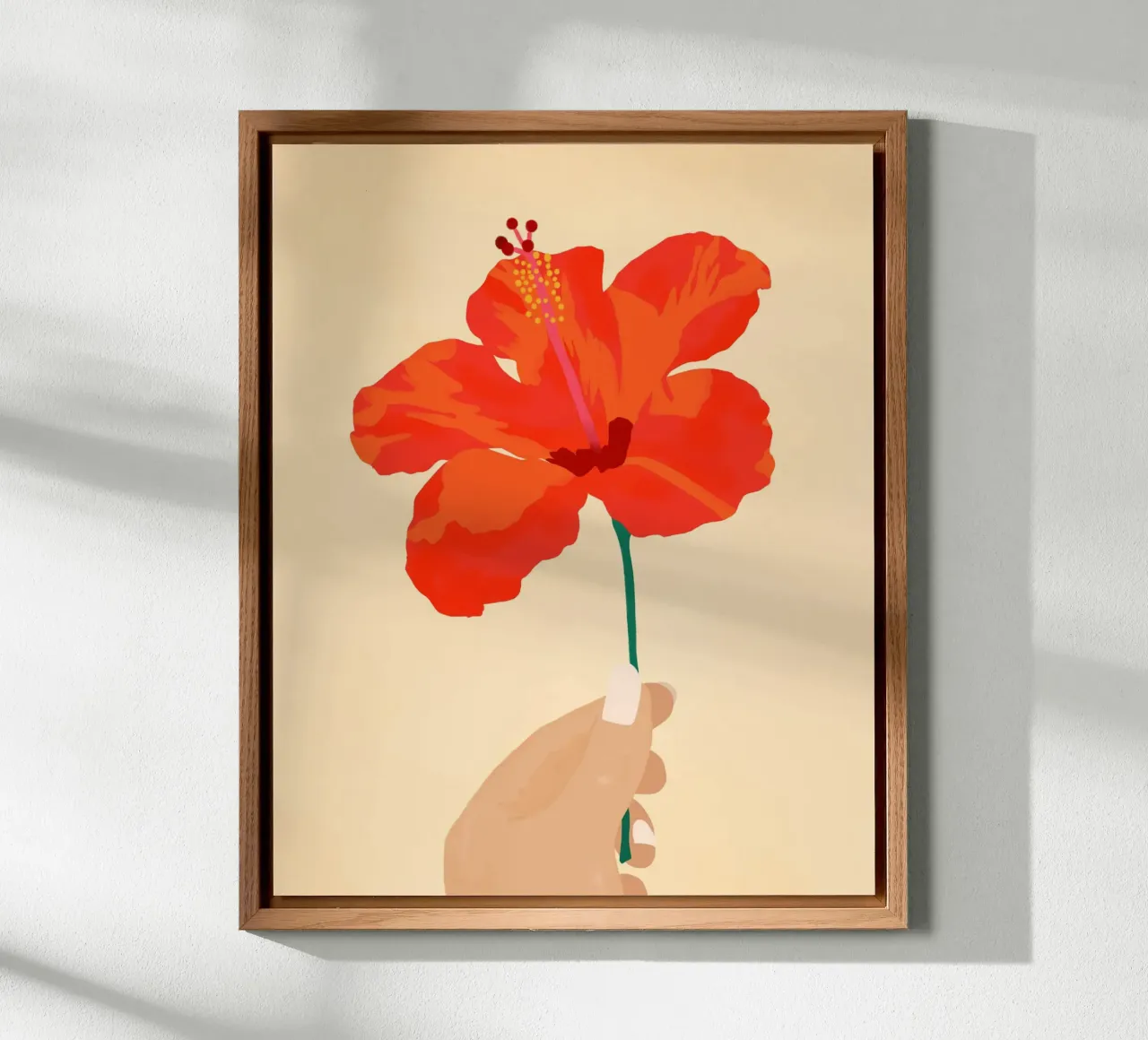 Hibiscus Affection alluminio dibond da Kintsugi99