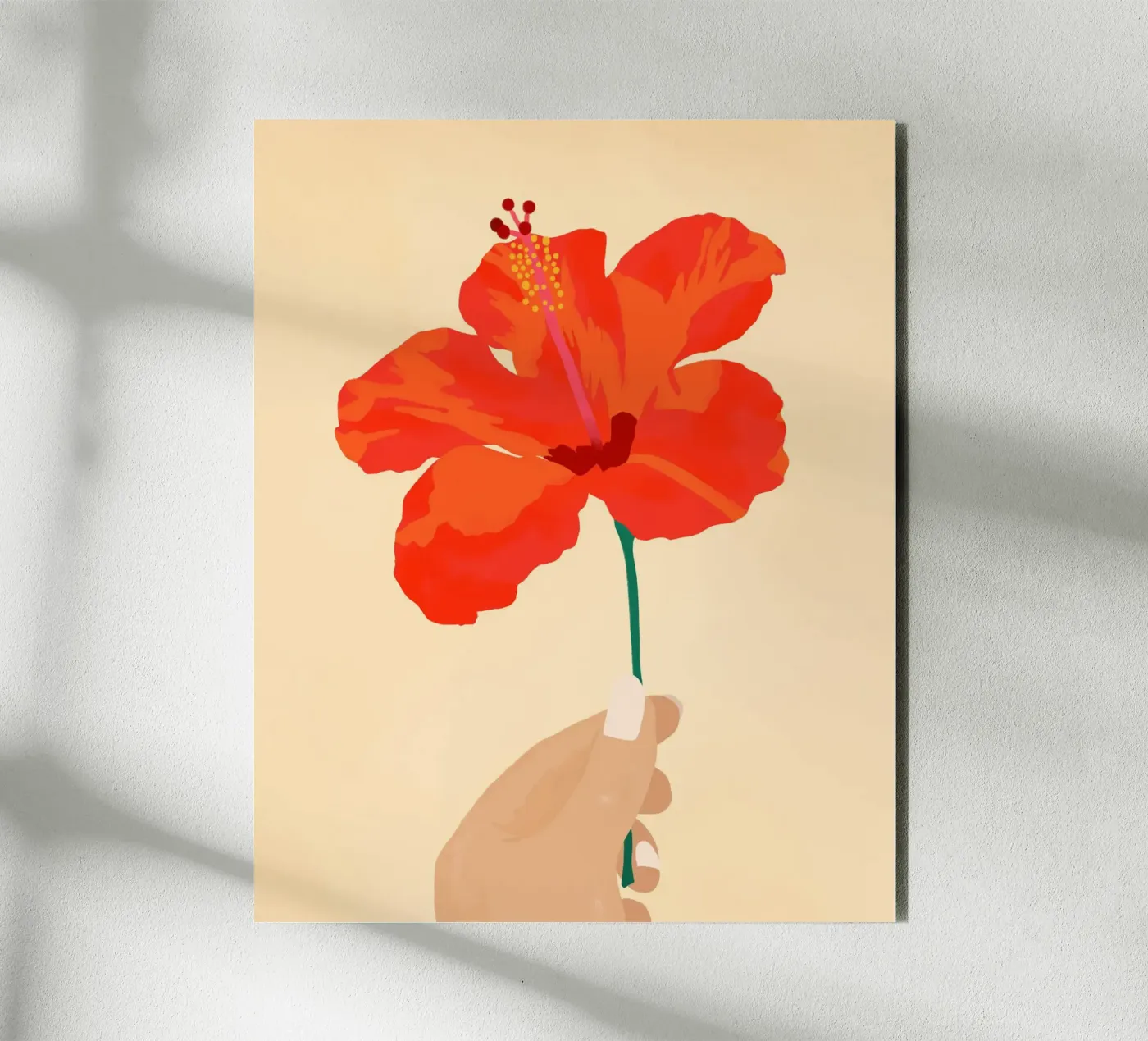 Hibiscus Affection forex-plaat van Kintsugi99