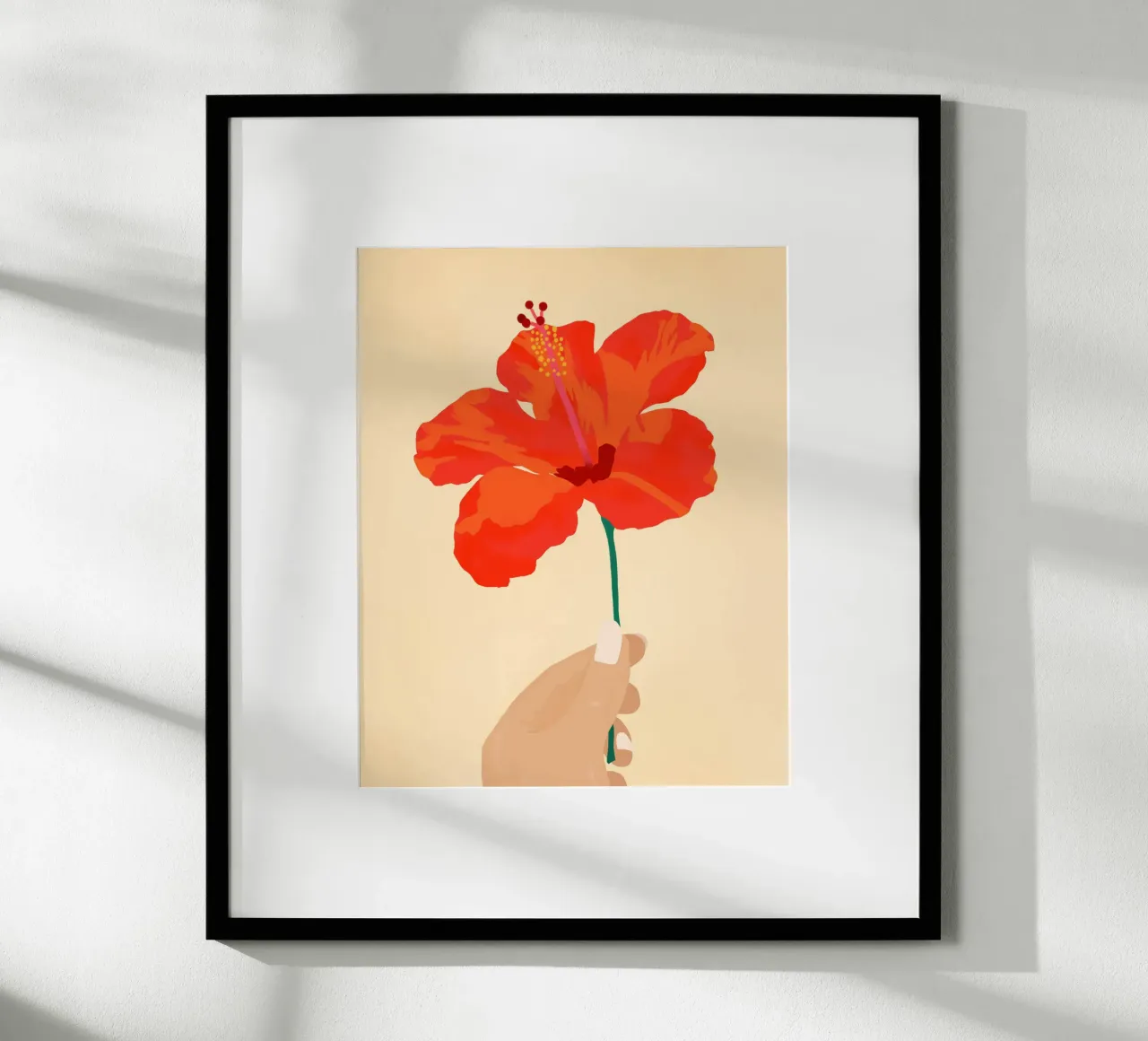 Hibiscus Affection poster by Kintsugi99