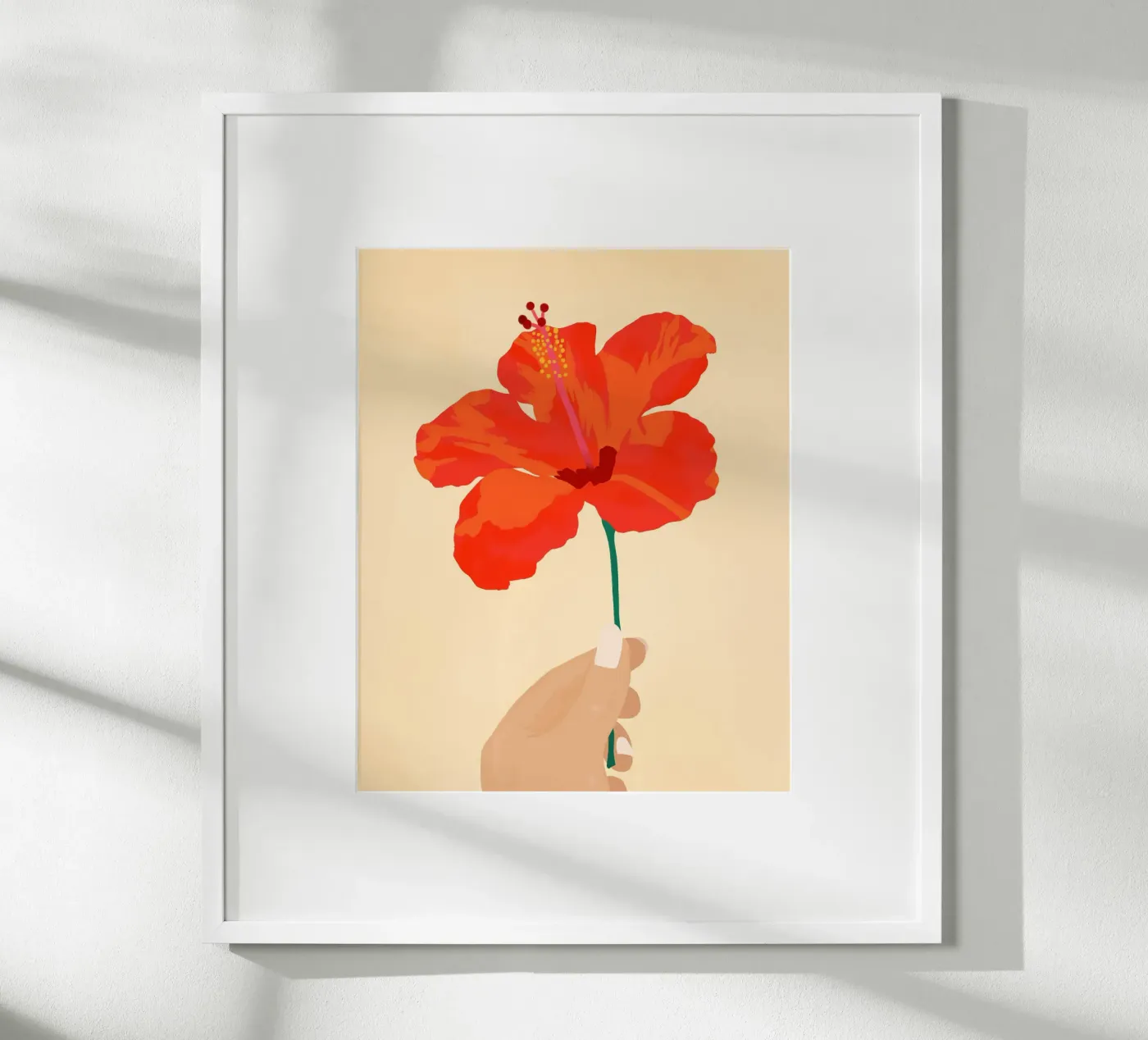 Hibiscus Affection poster by Kintsugi99