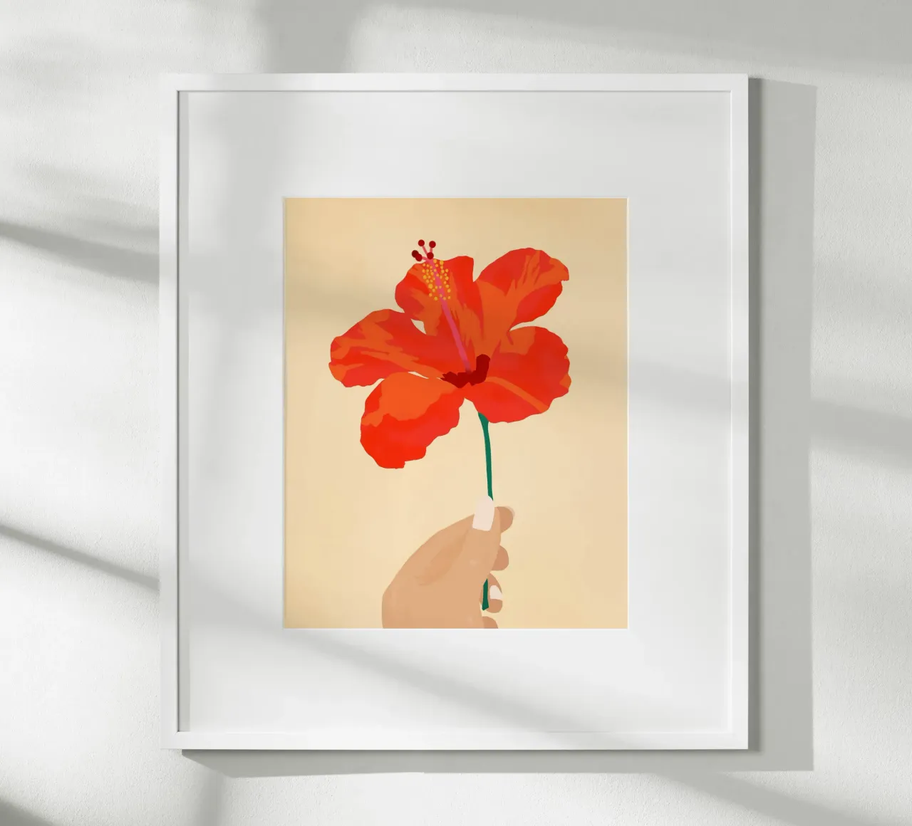 Hibiscus Affection poster by Kintsugi99