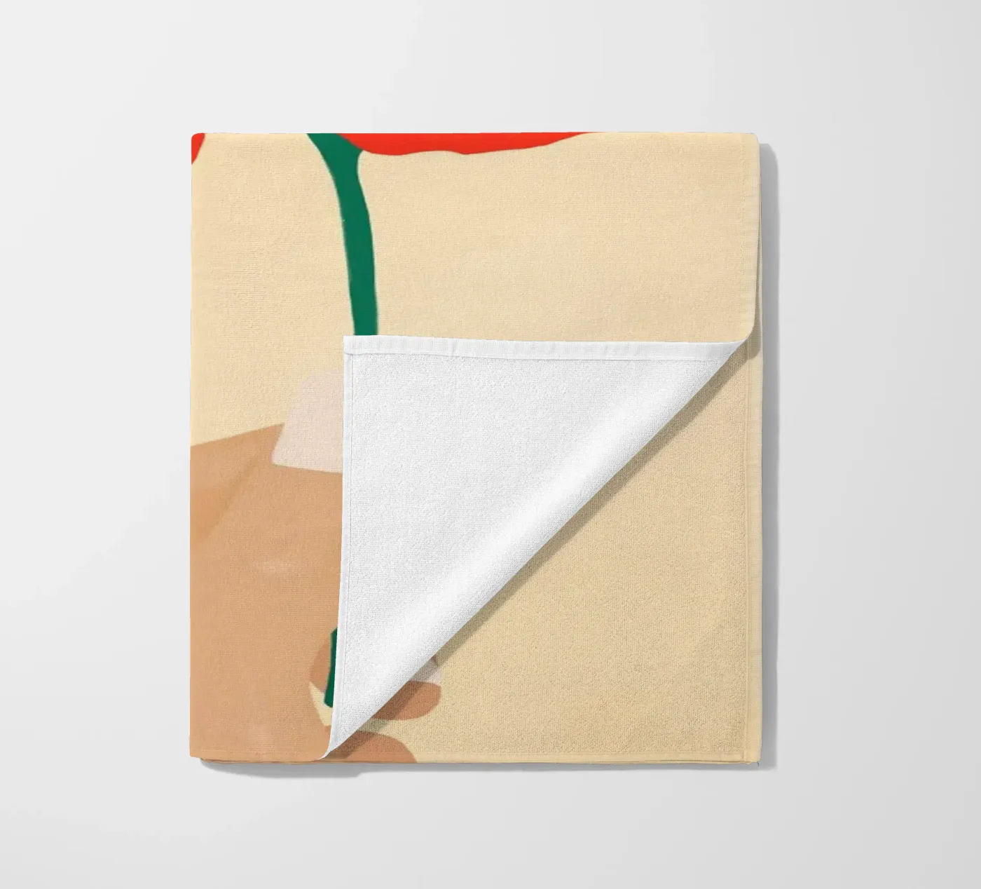 Hibiscus Affection beach towel by Kintsugi99