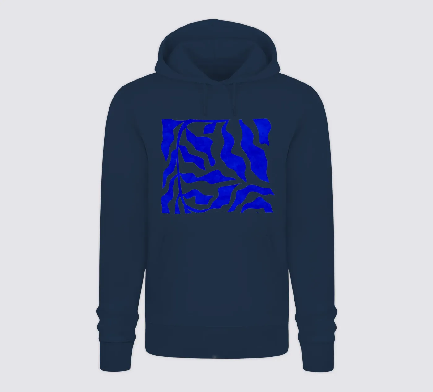 Indigo Elegantie hoodie van Kintsugi99