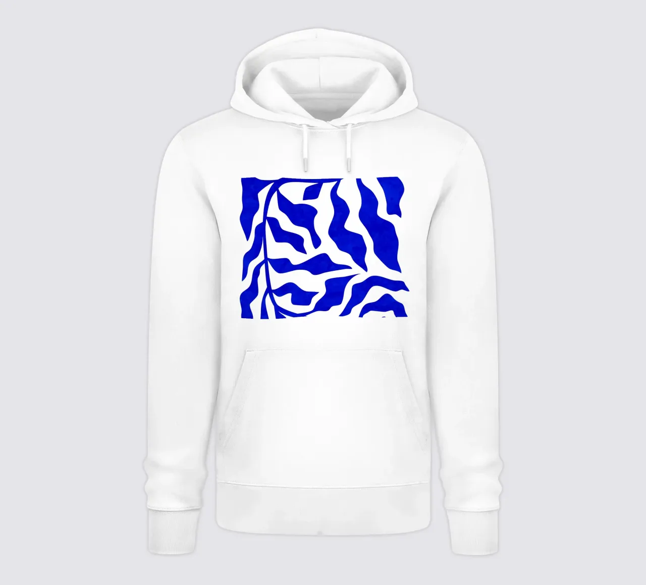 Eleganza indaco felpa con cappuccio da Kintsugi99