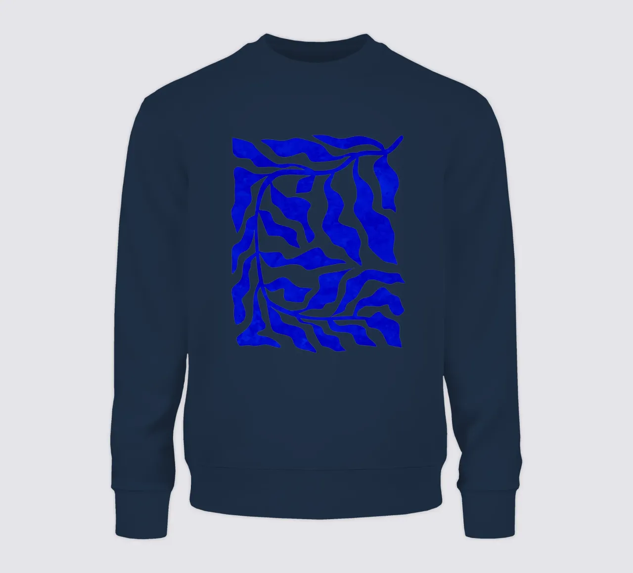 Indigo Elegance felpa da Kintsugi99