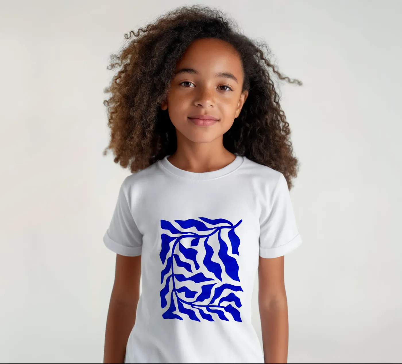 Indigo Elegance t-shirt bambini da Kintsugi99