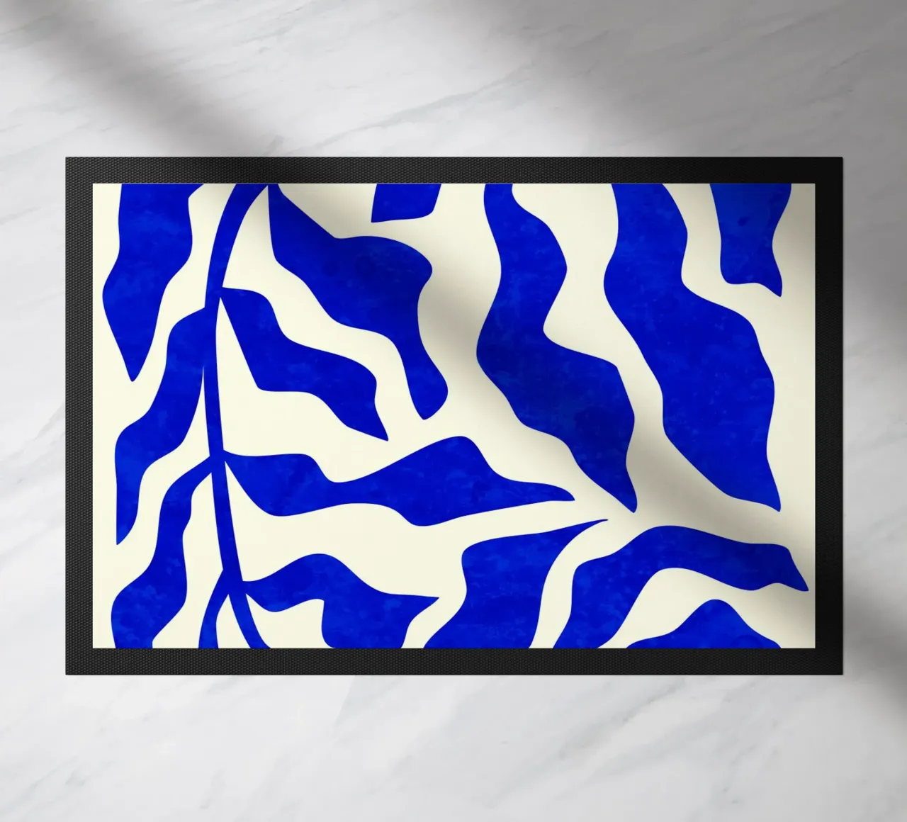 Indigo Elegantie deurmat van Kintsugi99