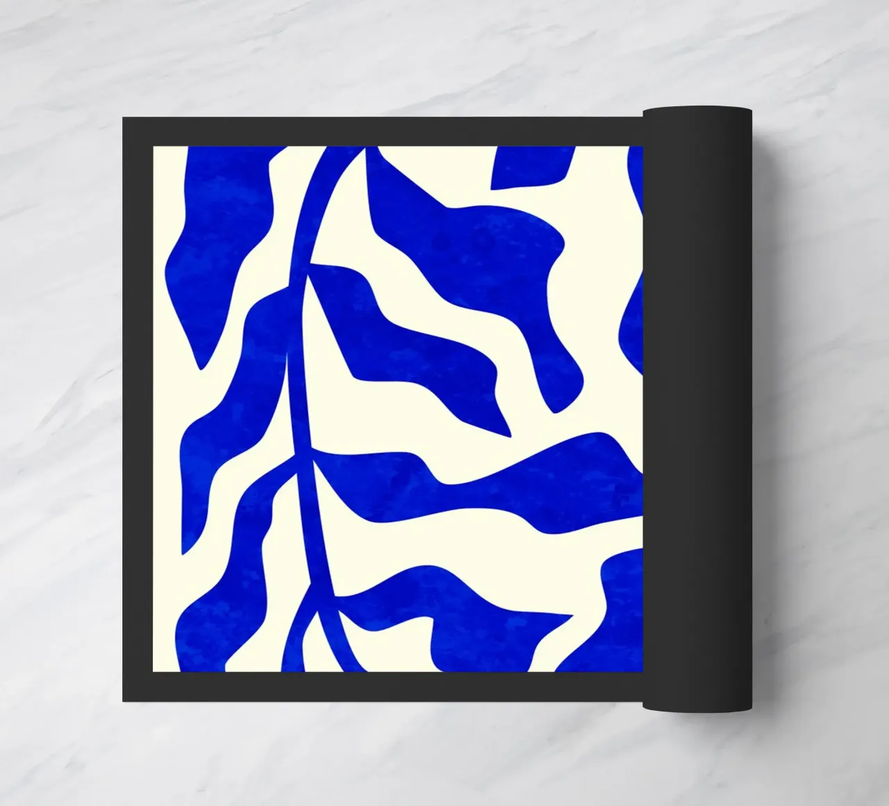 Indigo Elegantie deurmat van Kintsugi99