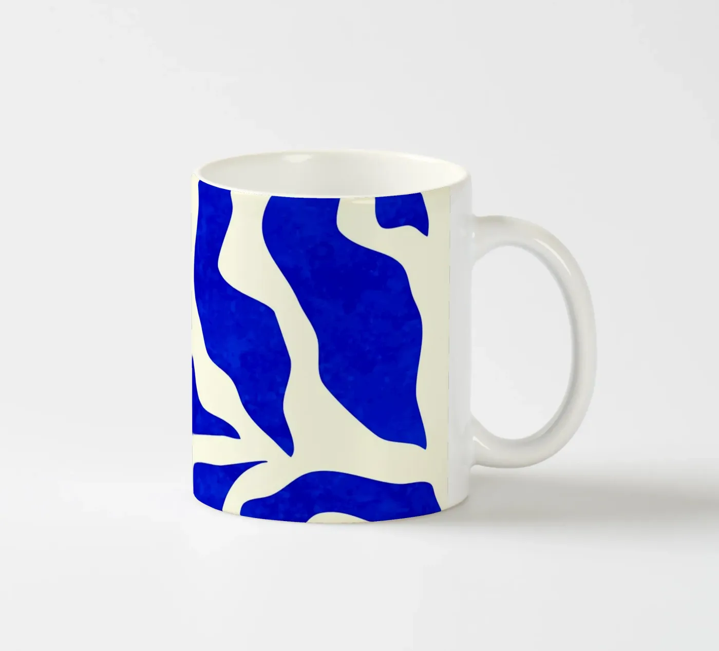 Indigo Elegance ceramic mug by Kintsugi99