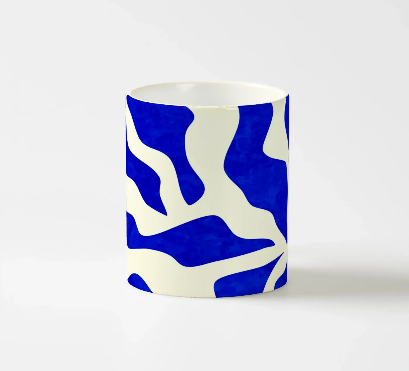 Indigo Elegance ceramic mug by Kintsugi99