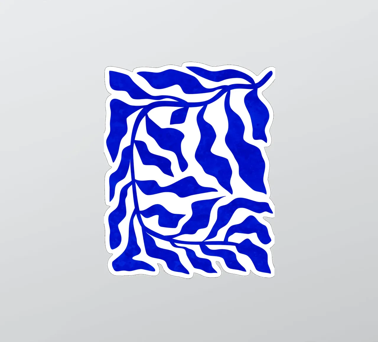 Indigo Elegance sticker by Kintsugi99