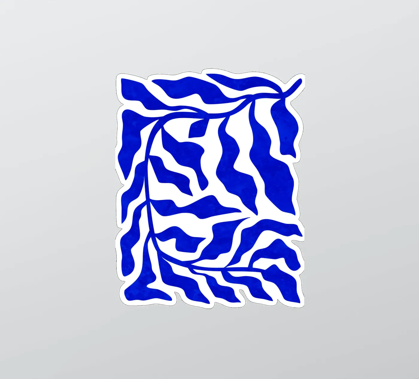 Indigo Elegance sticker by Kintsugi99