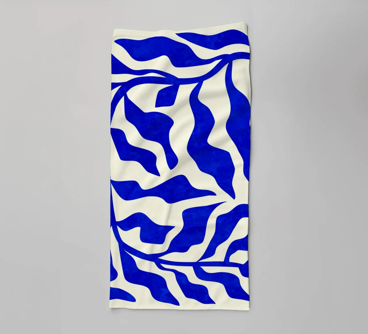 Indigo Elegantie badhanddoek van Kintsugi99