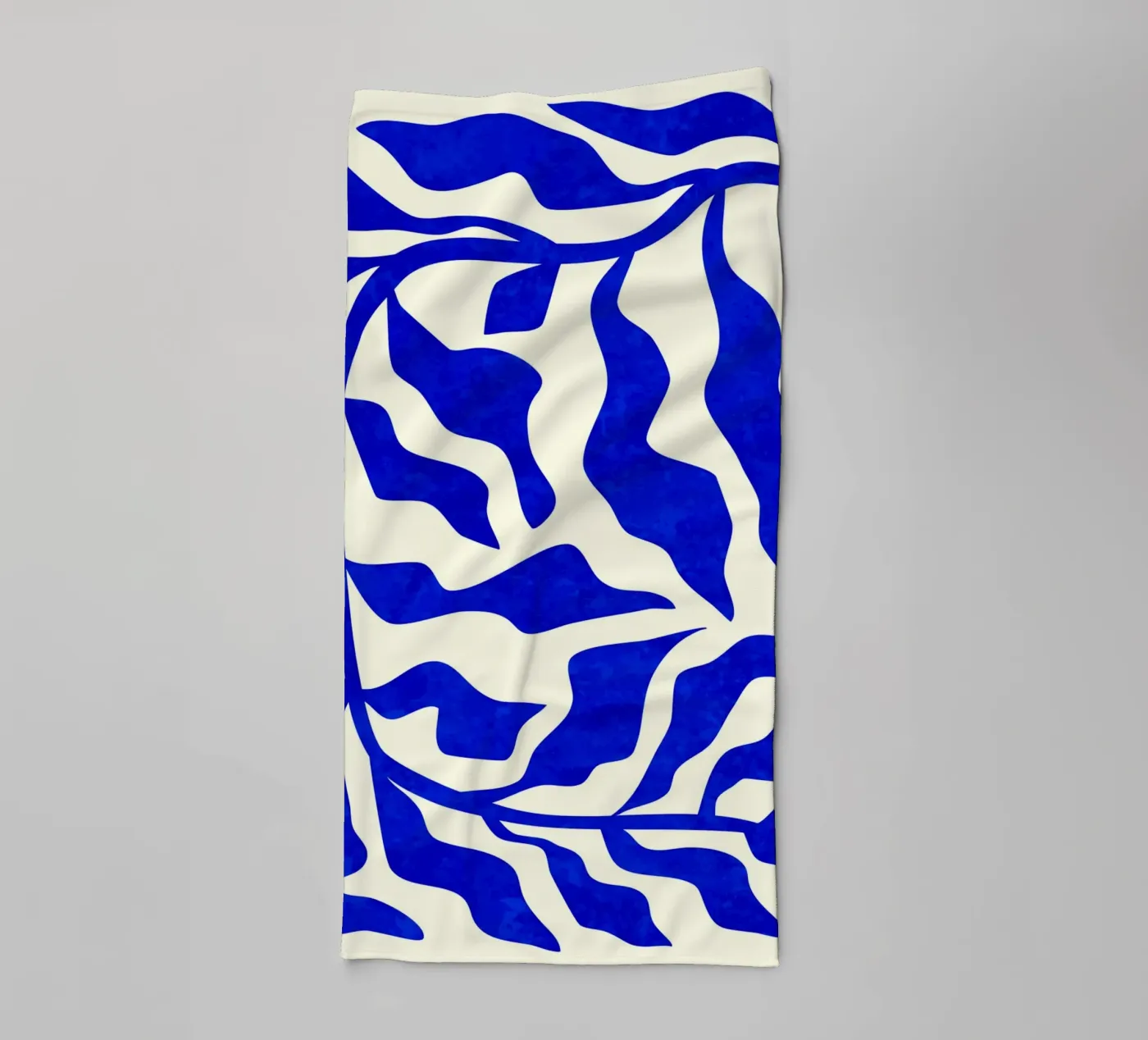 Indigo Elegance towel by Kintsugi99