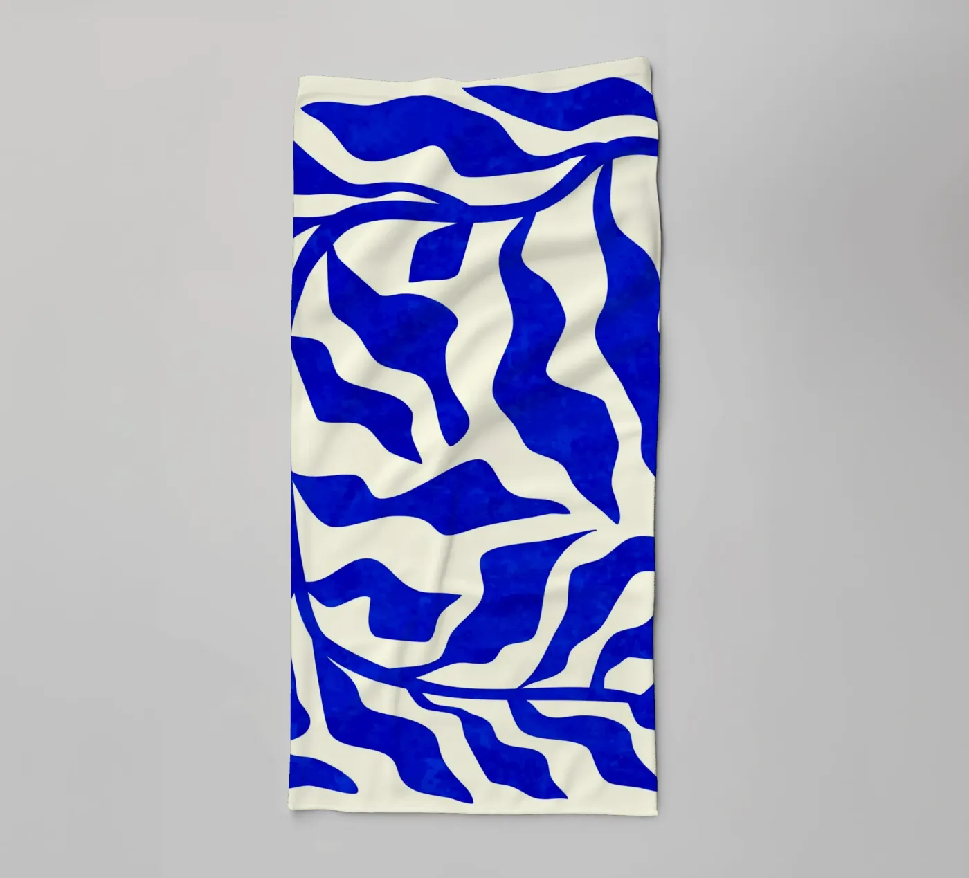 Indigo Elegance towel by Kintsugi99