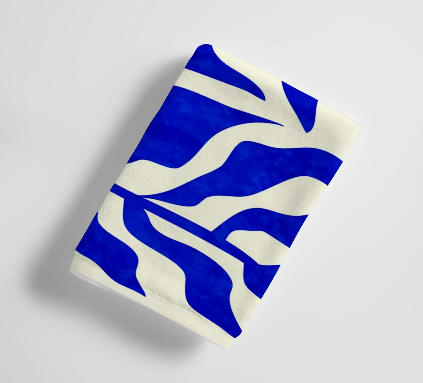 Indigo Elegance towel by Kintsugi99