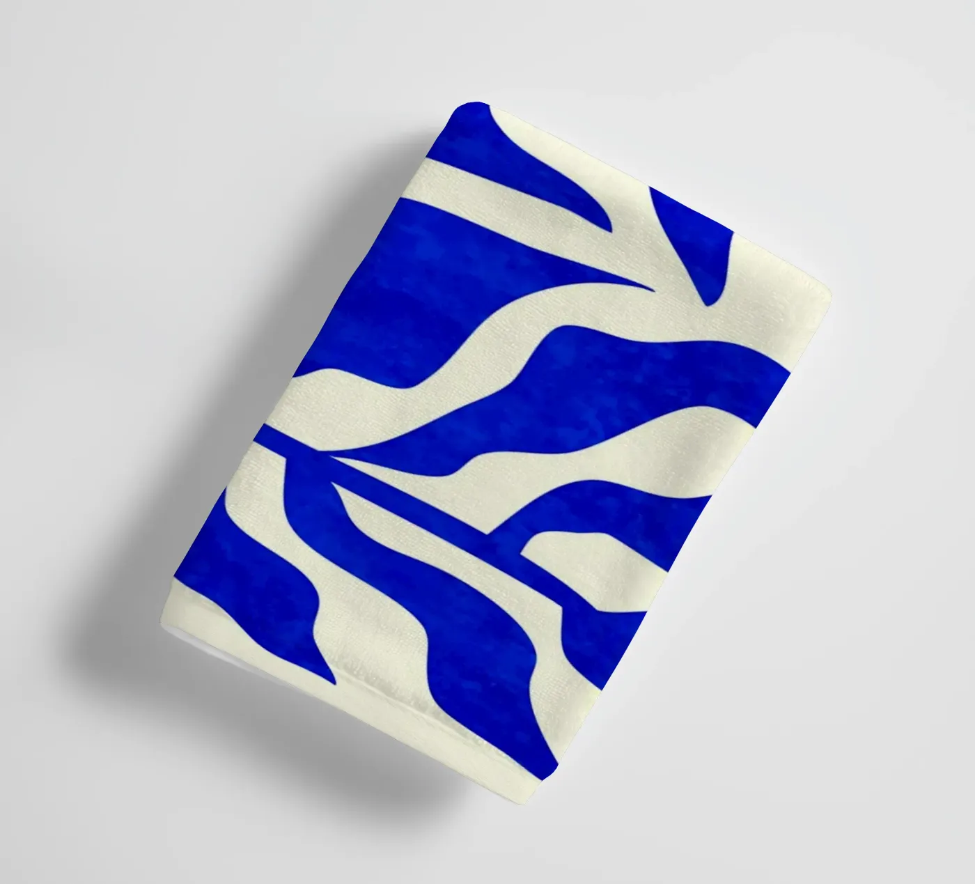 Indigo Elegance towel by Kintsugi99