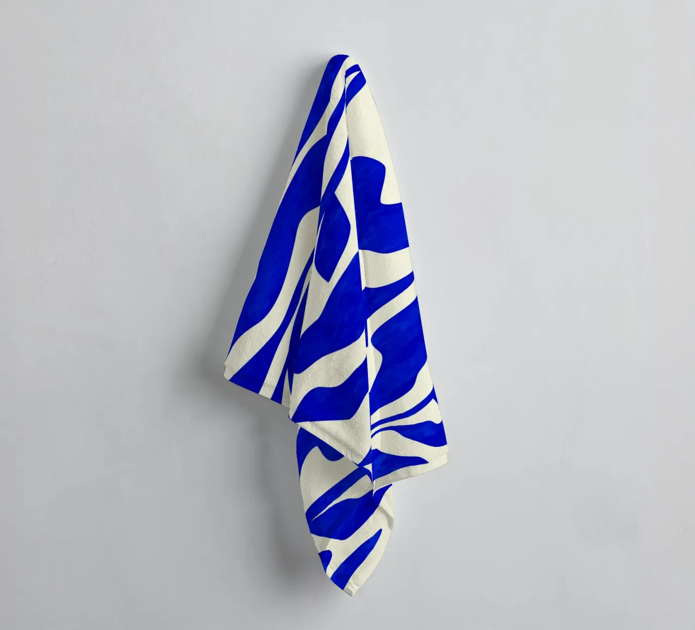 Indigo Elegance towel by Kintsugi99