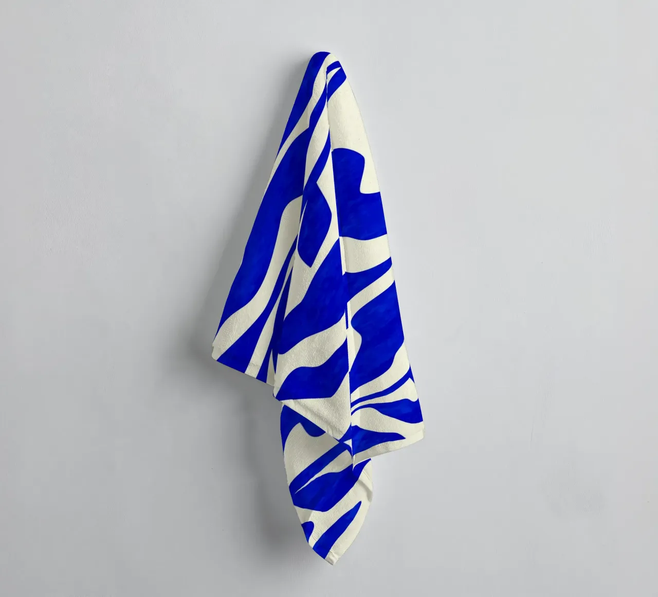 Indigo Elegantie badhanddoek van Kintsugi99