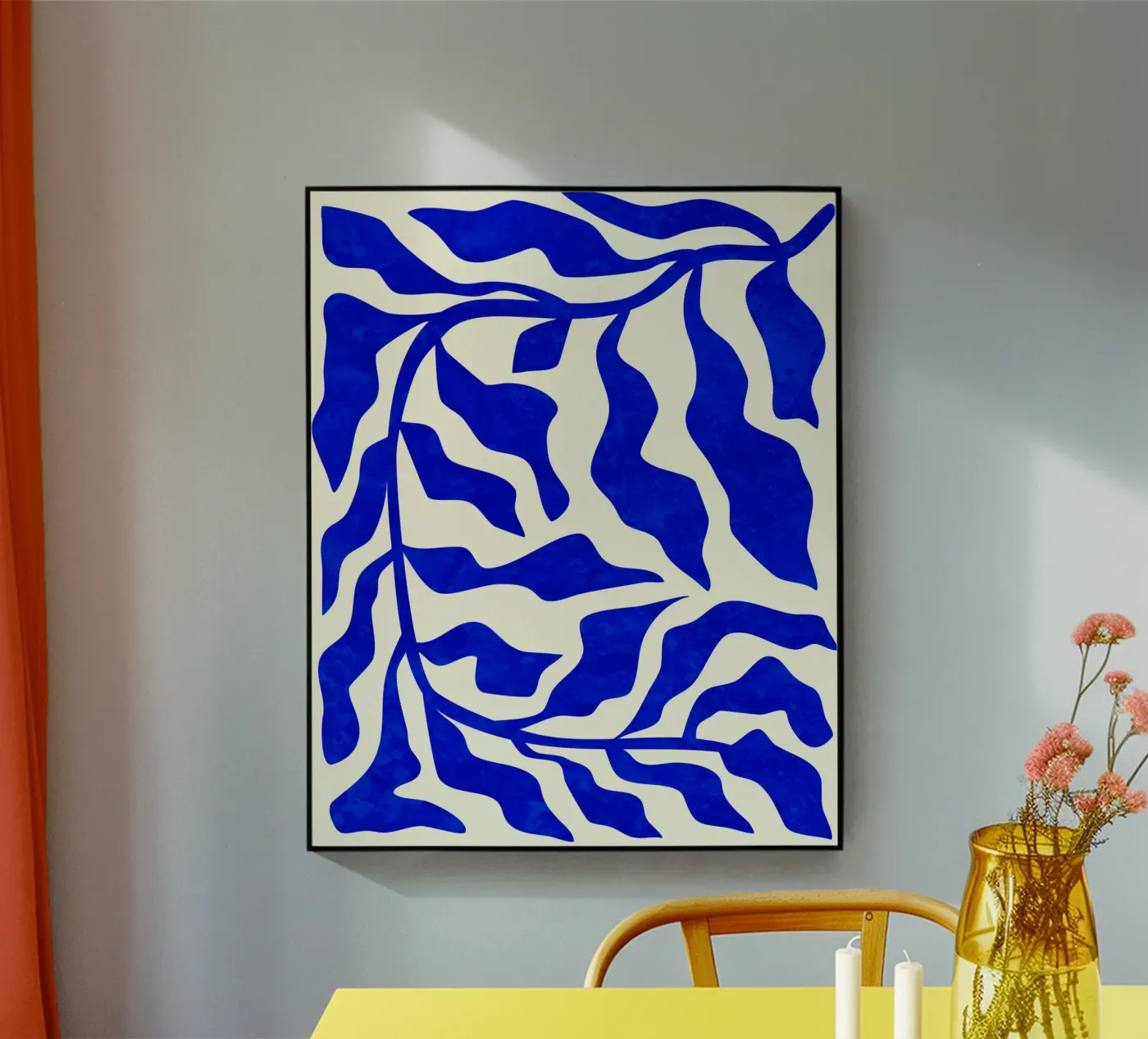 Indigo Elegance plexiglass da Kintsugi99